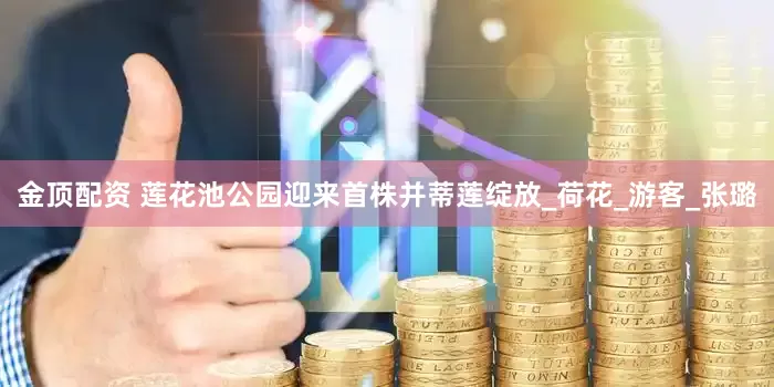 金顶配资 莲花池公园迎来首株并蒂莲绽放_荷花_游客_张璐