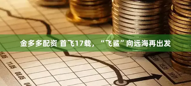 金多多配资 首飞17载，“飞鲨”向远海再出发
